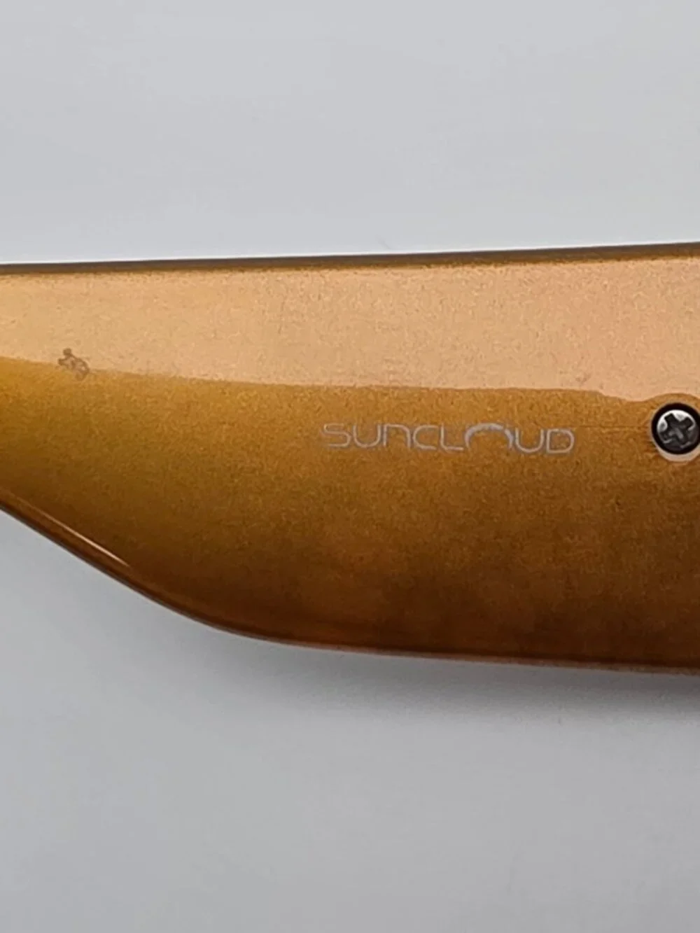 Suncloud Carousel Black Backpaint Laser Frame Polarized Grey Lens Sunglasses